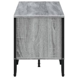 Berkfield Home TV Cabinet Grey Sonoma 180x34x41 cm Engineered Wood - Size: 180 x 34 x 41 cm - thumbnail 5