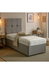 eXtreme Comfort Ltd The Pluto Stress-Free Essentials 17cm Deep White Border Hybrid Spring Mattress - Size: Small Double - thumbnail 2