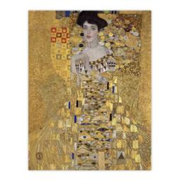 "Artery8 Portrait of Adele Bloch Bauer I Vintage Wall Art Print Klimt in Gold - Size: W18"" x H24""" - thumbnail 1