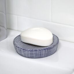Showerdrape Denim Blue Soap Dish - thumbnail 2