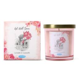 Me To You Get Well Soon Candle - Lavender & Chamomile Scent 206G (1-Wick ) in Pink - Size: Small