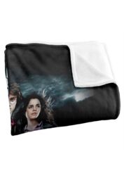 Warner Brothers Harry Potter Goblet of Fire Poster Blanket 152 x 127 cm in White - thumbnail 3