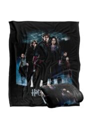 Warner Brothers Harry Potter Goblet of Fire Poster Blanket 152 x 127 cm in White - thumbnail 2