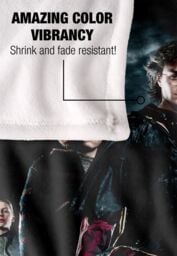Warner Brothers Harry Potter Goblet of Fire Poster Blanket 152 x 127 cm in White - thumbnail 4