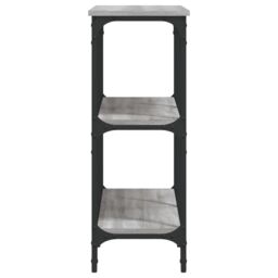 Berkfield Home Console Table Grey Sonoma 100x29x75 cm Engineered Wood - Size: 100 x 29 x 75 cm - thumbnail 5