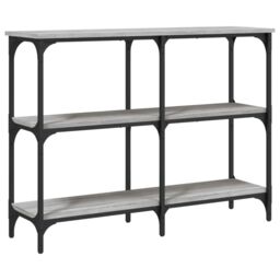 Berkfield Home Console Table Grey Sonoma 100x29x75 cm Engineered Wood - Size: 100 x 29 x 75 cm - thumbnail 6