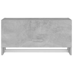 Berkfield Home Wardrobe Concrete Grey 70x32.5x35 cm Engineered Wood - thumbnail 5