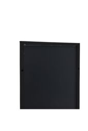 Living and Home 28cm W x 118cm H Black Metal Frame Over the Door Full Length Mirror - Size: 28 cm W x 118 cm H - thumbnail 6