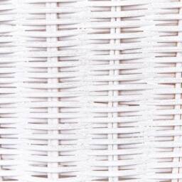 Wyld and Coco Kangaroo Wicker Toy Basket White - thumbnail 7