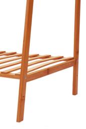 Garden Sanctuary Bamboo Bedroom Garment Clothes Rack Brown 110cm - thumbnail 8