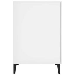 Berkfield Home Spacious Desk High Gloss White 140x50x75 cm Engineered Wood - Size: 140 x 50 x 75 cm - thumbnail 7