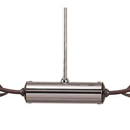 Netlighting Holland Telescopic Linear Pendant Line 6 Light G9 Chrome Wenge in Grey - thumbnail 5