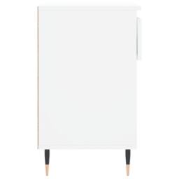 Berkfield Home Shoe Cabinet White 70x36x60 cm Engineered Wood - Size: 70 x 36 x 60 cm - thumbnail 7