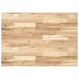 Berkfield Home Table Top Rectangular 100x70x4 cm Solid Wood Acacia in Brown - Size: 100 x 70 x 4 cm - thumbnail 2
