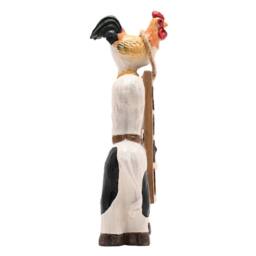 Country Living Resin Stacking Farm Animals Home in White - thumbnail 4