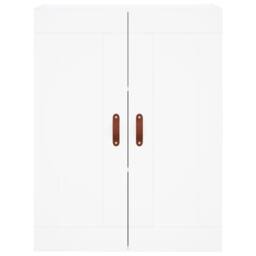Berkfield Home Highboard White 69.5x34x180 cm Engineered Wood - thumbnail 6