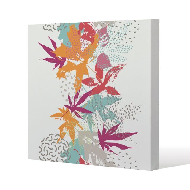 Benjamin Tate Design Japanese Maple (Canvas Print) / 127 x 127 x 4cm in Natural - Size: 127 x 127 x 4 cm - image 1