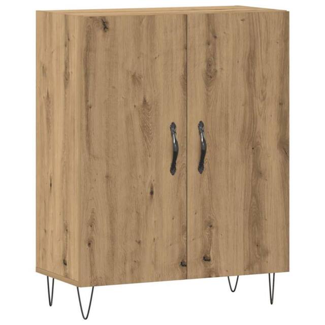 Berkfield Home Sideboard Artisan Oak 69.5x34x90 cm Engineered Wood in Brown - image 1