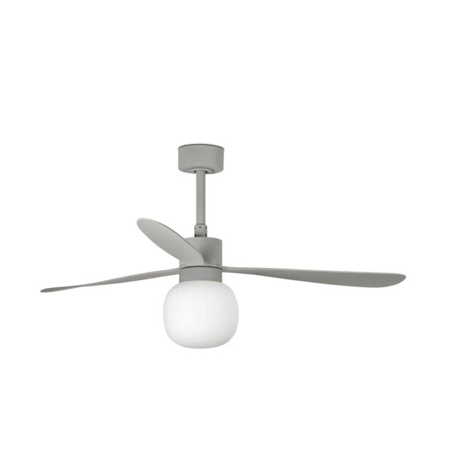 Netlighting Amelia Large Ball Led Grey Ceiling Fan 20W 2700K 6 Speed - image 1