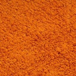 Berkfield Home Bathroom Mat Set 3 Pieces Fabric Orange - thumbnail 5