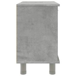 Berkfield Home Bathroom Cabinet Concrete Grey 60x32x53.5 cm Engineered Wood - thumbnail 6
