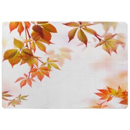 Benjamin Tate Design Autumn Leaves Designer Rug in Natural - Size: Large - thumbnail 1