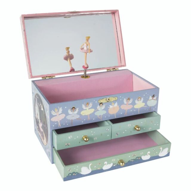 Floss & Rock Women's Enchanted Musical Jewellery Box in Pink - Size: 3+ Years - image 1