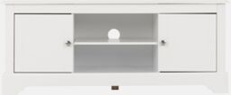 Seconique Stratford 2 Door TV Unit in White - thumbnail 4