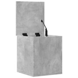 Berkfield Home Storage Box Concrete Grey 40x42x46 cm Engineered Wood - Size: 40 x 42 x 46 cm - thumbnail 7