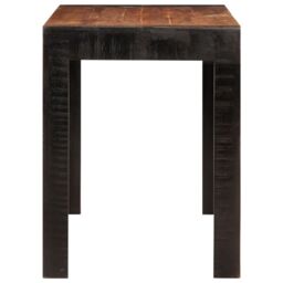 Berkfield Home Dining Table Honey Brown 120x60x76 cm Solid Wood Mango - Size: 120 x 60 x 76 cm - thumbnail 3