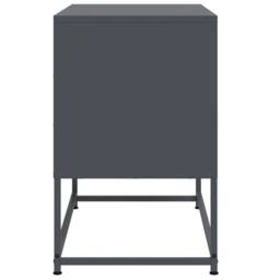 Berkfield Home TV Cabinet Anthracite 68.5x39x60.5 cm Steel - thumbnail 7