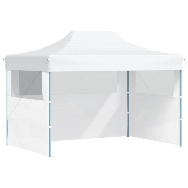 Berkfield Home Professional Folding Party Tent with 3 Sidewalls 3x4 m Steel White - image 1