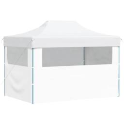 Berkfield Home Professional Folding Party Tent with 3 Sidewalls 3x4 m Steel White - thumbnail 5