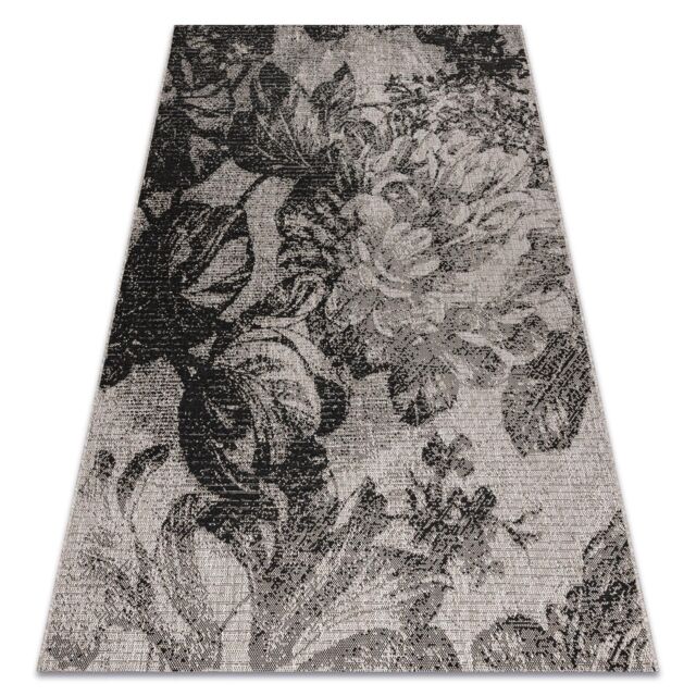 RugsX Floorlux Rug in Grey - Size: 60 cm x 110 cm - image 1