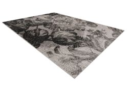 RugsX Floorlux Rug in Grey - Size: 60 cm x 110 cm - thumbnail 3