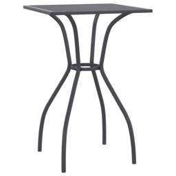 Berkfield Home Garden Table Anthracite 50x50x72 cm Steel Mesh in Charcoal - Size: 50 x 50 x 72 cm - thumbnail 1
