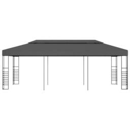 Berkfield Home Gazebo Marquee 3x6 m Anthracite in Dark Grey - thumbnail 1