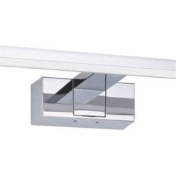 Loops 2 PACK Sleek Chrome Mirror Wall Light - Stylish Bathroom LED Fixture in Metallics - thumbnail 5