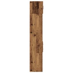Berkfield Home Slim Storage Cabinet Old Wood 30x42.5x225 cm Engineered Wood in Brown - thumbnail 8
