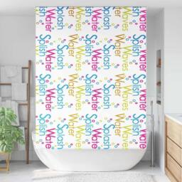 Berkfield Home Shower Roller Blind 150x240 cm Fabric Width 146 cm - thumbnail 3