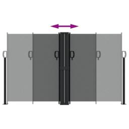 Berkfield Home Retractable Side Awning Anthracite 140x600 cm in Dark Grey - thumbnail 5