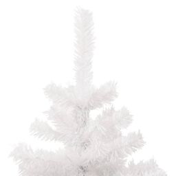 Berkfield Home Swirl Pre-lit Christmas Tree with Stand White 180 cm PVC - thumbnail 6