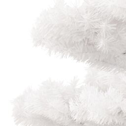 Berkfield Home Swirl Pre-lit Christmas Tree with Stand White 180 cm PVC - thumbnail 5