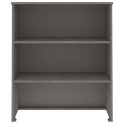 Berkfield Home Top for Highboard HAMAR Light Grey 85x35x100cm Solid Wood Pine - Size: 85 x 35 x 100 cm - thumbnail 3
