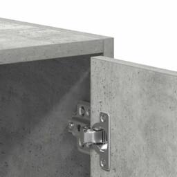 Berkfield Home Bathroom Cabinet Concrete Grey 30x30x183.5 cm Engineered Wood - thumbnail 9