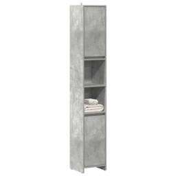 Berkfield Home Bathroom Cabinet Concrete Grey 30x30x183.5 cm Engineered Wood - thumbnail 2