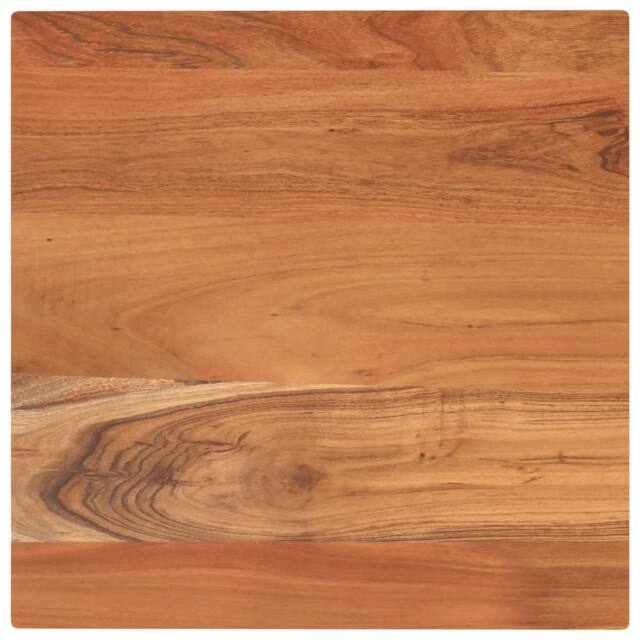 Berkfield Home Table Top 50x50x2.5 cm Square Solid Wood Acacia in Brown - image 1