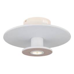 Netlighting Carter Integrated LED Semi Flush Ceiling Light White Matt LED 3000K - thumbnail 1