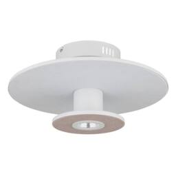 Netlighting Carter Integrated LED Semi Flush Ceiling Light White Matt LED 3000K - thumbnail 2