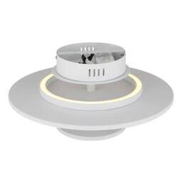 Netlighting Carter Integrated LED Semi Flush Ceiling Light White Matt LED 3000K - thumbnail 5